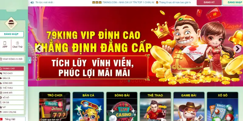 79King là thương hiệu giải trí có sức hút nhất năm 2025